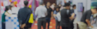 image of people walking through an event