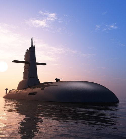 picture of a nuclear submarine 